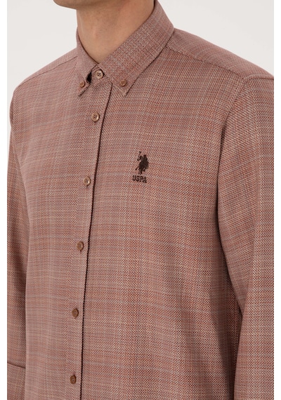 U.s. Polo Assn. Erkek Bakır Gömlek Desenli 50316640-vr182 Bakır U.s. Polo Assn. Erkek Bakır Gömlek Desenli 50316640-vr182 Bakır