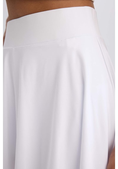 Defacto Sporcu İçi Taytlı Mini Tenis Eteği A2514AX23SM Beyaz