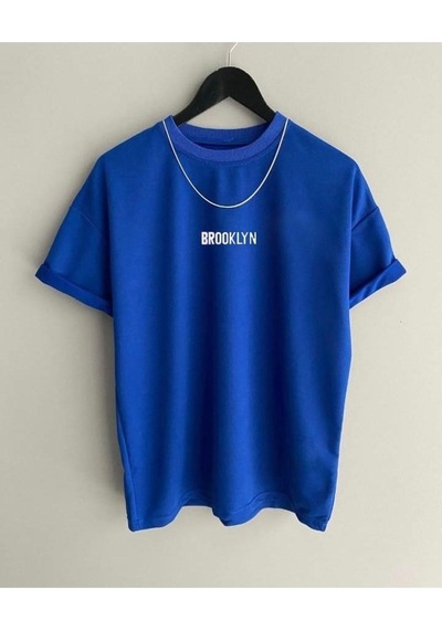 Altamira Unisex Brooklyn Baskılı Oversize Tshirt 001