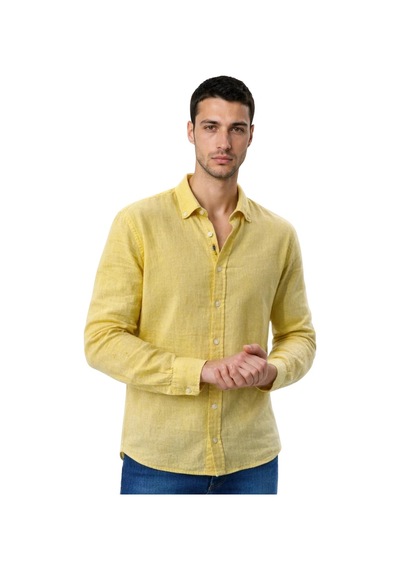 Arma Ar-ma Erkek Keten Gömlek Baskisiz Basic Düğme Kapamali Cepsiz Uzun Kollu Gömlek Dokuma Kumaş Regular Fit %60 Pamuk %40 Keten Y31485118002 Sarı-s1 Arma Ar-ma Erkek Keten Gömlek Baskisiz Basic Düğme Kapamali Cepsiz Uzun Kollu Gömlek Dokuma Kumaş Regular Fit %60 Pamuk %40 Keten Y31485118002 Sarı-s1