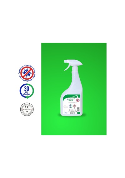 Actosept Af Plus Cihazlar İçin Alkol Bazlı Hızlı Yüzey Dezenfektanı- %70 Etanol 1 L