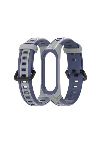 Mijobs Xiaomi Mi Band 5-4 Çift Renk Kayış Kordon- 5775
