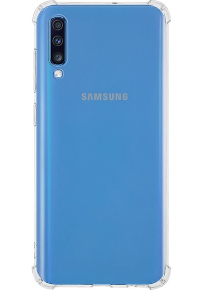Samsung Galaxy Uyumlu A70 Köşe Korumalı Airbag Antishock Silikon Kapak