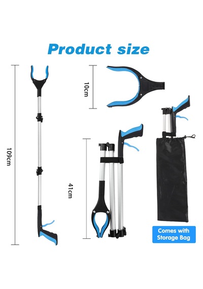 Microcase 109 Cm 3 Katmanlı Çöp Şişe Atık Toplama Eşya Alma Aparatı - Al5702