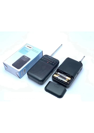 NNS NS-8138 Fm Am SW 3 Bandlı El Tipi Taşınabilir Cep Radyosu