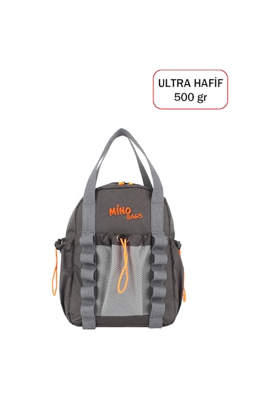Dada Fonksiyonel Ultra Hafif Gri Kadın Sırt Çanta El Ve Omuzda Kullanım Yeni Nesil Su İtici Kumaş