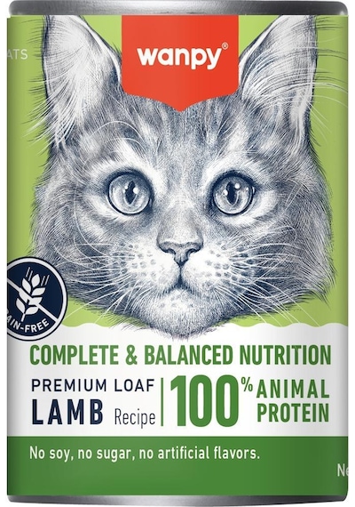 Wanpy Kuzulu Tahılsız Yetişkin Kedi Konservesi 375 Gr