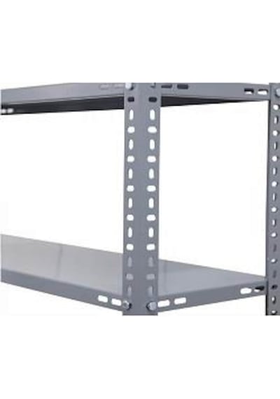 Raf Burada  6 Katlı Galvaniz Çelik Raf - Depo, Arşiv, Kiler, Dosya, Market Rafı-31x60x200 cm- 0.70 mm