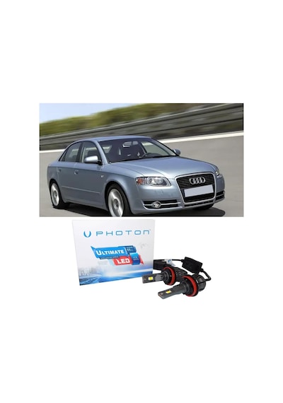 Audi A4 B6 Led Xenon Kısa Far Ampulü H7 Ultimate Yeni Seri Beyaz 2000-2006