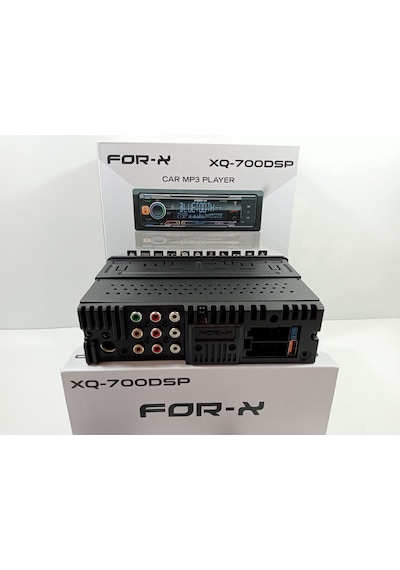 Teyp For-x Xq-700dsp 4x60w 8 Kanal 4 Amfi Çıkış Tesisat Teyb