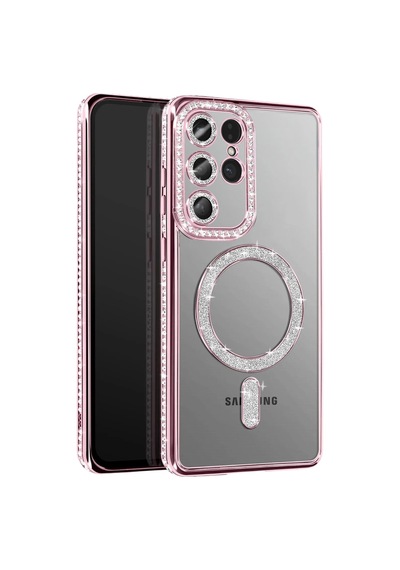 Samsung Galaxy S26 Ultra Joke Simli Magneticsafe Kılıf - Pembe 1 84888848