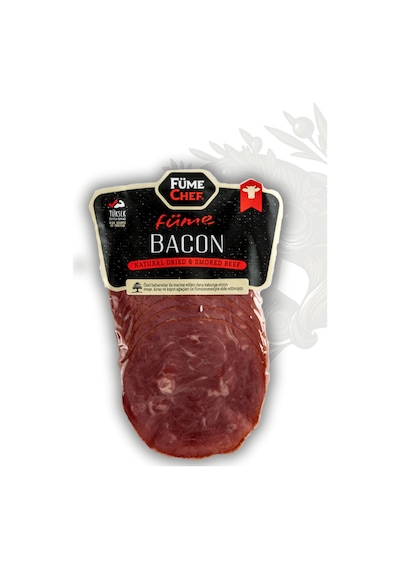 Füme Chef Dilimli Füme Bacon 100 Gr Kaburga