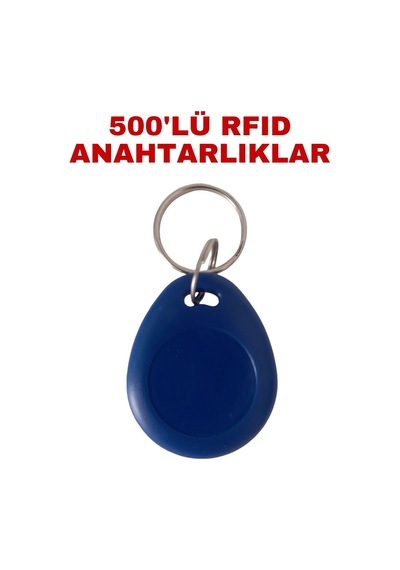 Sr-600 Rfıd Proximity Anahtarlık 125 Khz Ip68 Su Geçirmez Geçiş Kontrol Keyfob 500 Adet