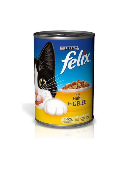 Konserve Tavuklu Kedi Mama 400gr 1 Adet