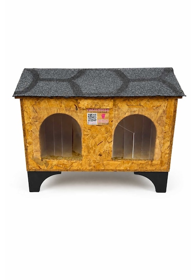 Reyo Narım 2 Kedilik Kedi Evi Su Ve Soğuk Yalıtımlı İç Ve Dış Mekan Kedi Barınağı