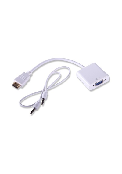 Qport Q-Hd-Vgj Hdmı To Vga Hdmı Dan Vga Çevirici Ses Girişli Ad.