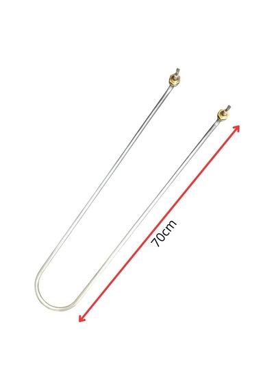 Benmari Rezistansı 70 Cm Kıvrık Çıkış Adet