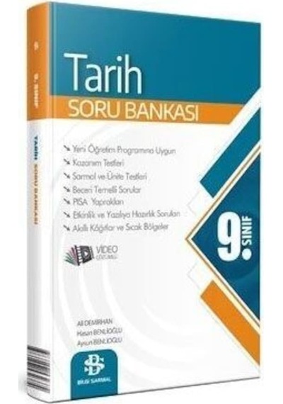 Bilgi Sarmal Yayınları  9.Sınıf Tarih Soru Bankası
