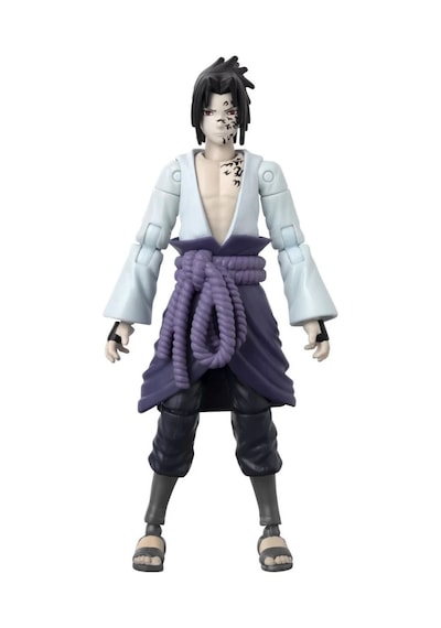 Mey İthalat Anime Heroes Naruto Sasuke Uchiha Figür Ve Aesuar Seti 16 Cm