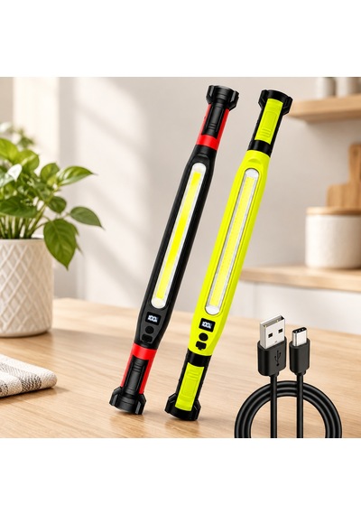 Şarjlı Mıknatıslı Led Çalışma Lambası Type-c, 360 Döner, 52.5 Cm Diğer
