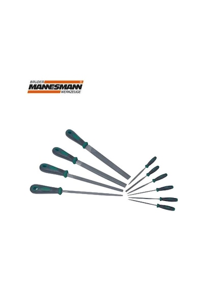 Mannesmann 61015 Metal Eğe Seti. 10 Parça