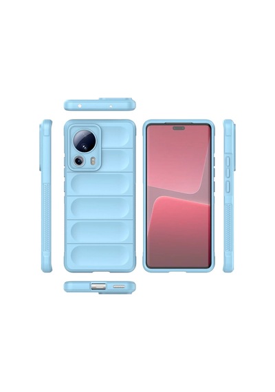 Cosmotex Newface Xiaomi Mi 13 Lite Kılıf Optimum Silikon - Sky Blue