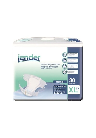 Jender Hasta Alt Bezi XL 30'Lu