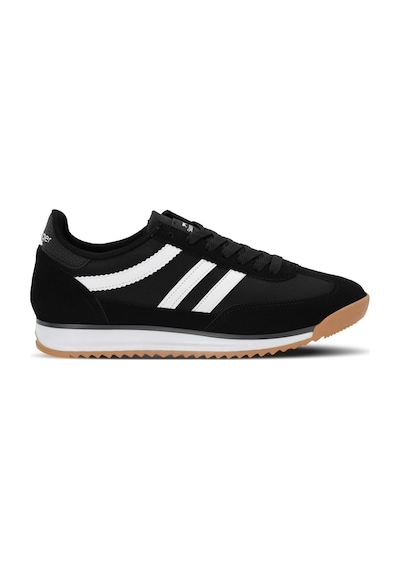 Slazenger OXYGEN I Erkek  Siyah / Beyaz Günlük Spor Ayakkabısı