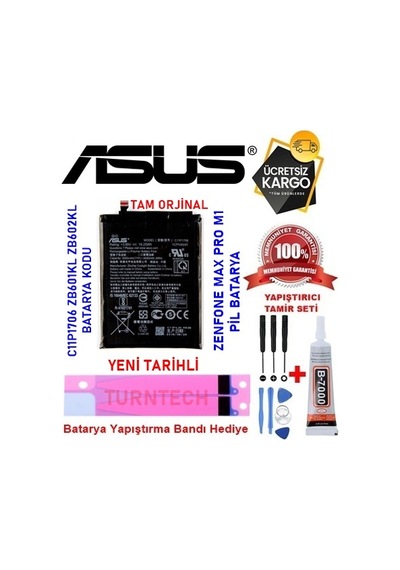 Asus Zenfone Max Pro M1 Zb601Kl Pil Batarya Ebatında