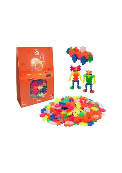 Klocki Mini Neon 300 Elementów W Opakowaniu Klockı