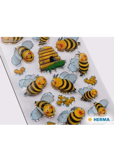 Magıc Etıket 3d Wıngs Sevımlı Arılar