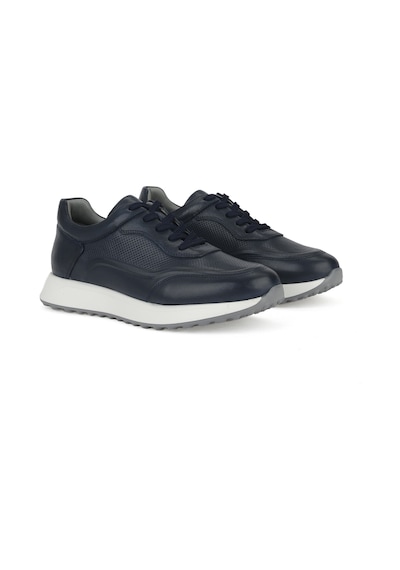Ziya, Erkek Hakiki Deri Sneaker 1531026z290 Lacivert 1531026z290 200 Lacivert