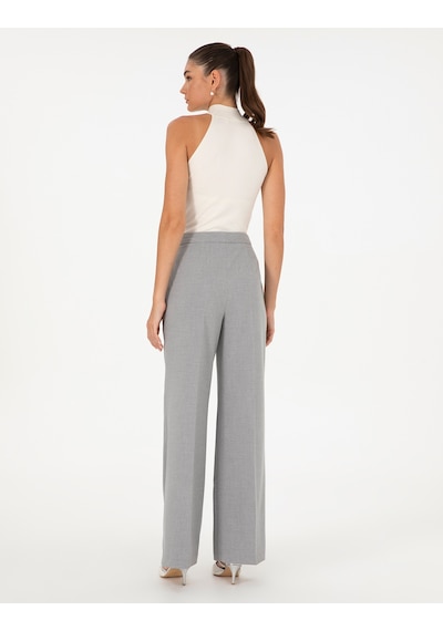 Pierre Cardin Kadın Gri Pantolon 50302508-vr024 Gri