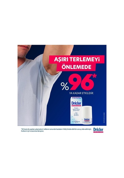 Driclor Antiperspirant Roll-on 20 Ml 3 Adet