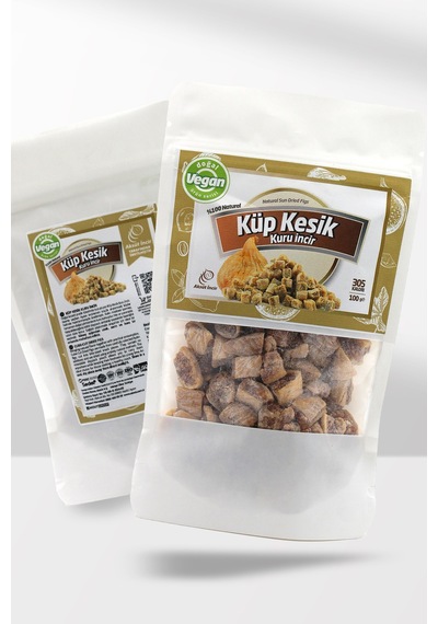 Küp Kesik Kuru İncir 100 G