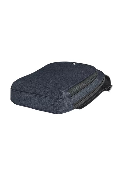 Montblanc Sartorial Tweed Mavisi Omuz Çantası 220356 Mavi