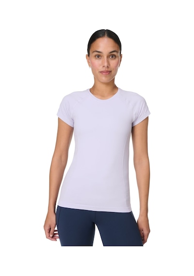 Sweaty Betty Sweaty Betty Athlete Seamless Workout T-shi Kadın Fitness Tişört 5126 Beyaz
