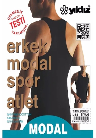 Yıldız Erkek Modal Likralı Spor Atlet 77 - 3 Adet 001
