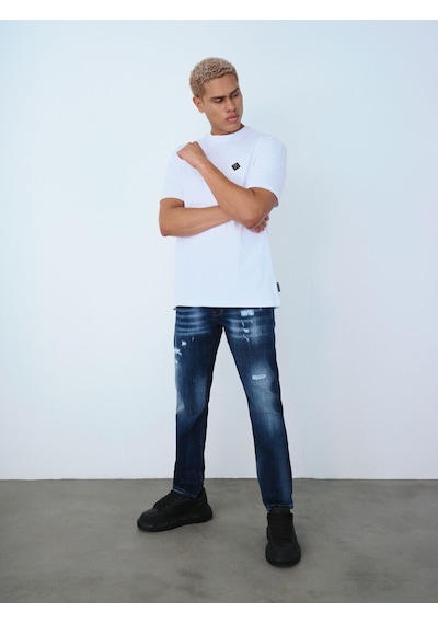 LOFT Ricardo Slim Fit Erkek Pantolon Lf2040379 Q1.v1 Denim LOFT Ricardo Slim Fit Erkek Pantolon Lf2040379 Q1.v1 Denim