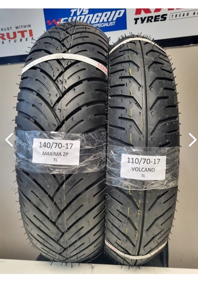 Honda Cbr 250 Lastik Takım 140/70-17 Ve 110/70-17 Tl Lastik Set