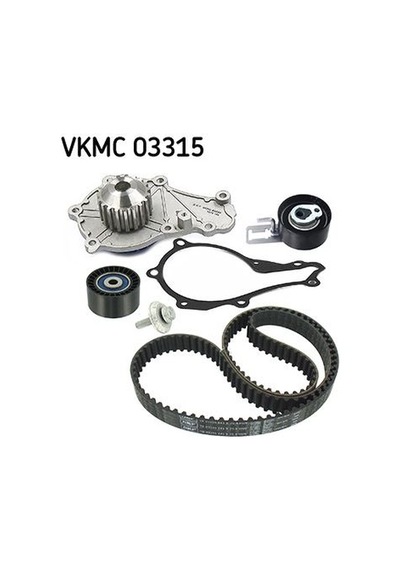 Skf Vkmc 03315 Trıger Setı+devırdaım Su Pompası C5 Iıı C4 Iı Ds4 P208 P308 P3008 P5008 P2008 Partner Tepe Berlıngo Iıı C