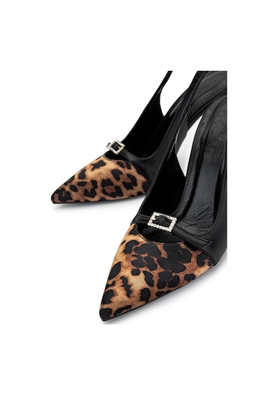 Tamer Tanca Kadın Vegan Siyah/leopar Stiletto 1007 9028 Bn Sndlt Y24 Leopar - Siyah Tamer Tanca Kadın Vegan Siyah/leopar Stiletto 1007 9028 Bn Sndlt Y24 Leopar - Siyah