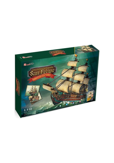 Cubic Fun 3d 248 Parça Puzzle San Felipe  Gemisi