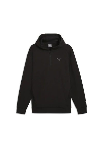 Puma Rad/cal Hooded Half-zip Siyah Erkek Sweatshirt