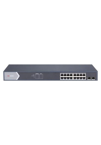 Hıkvısıon 16port 250w Full Poe Ds-3e1518p-sı Gıgabıt 2x Sfp Akıllı Yönetilebilir Switch Rack Mount