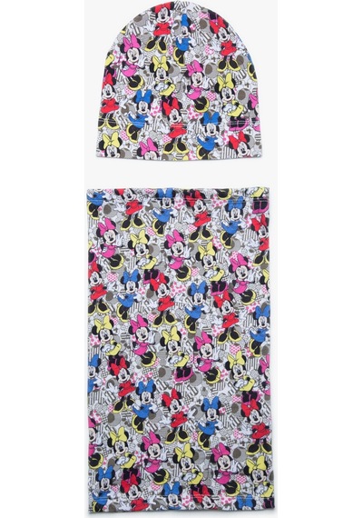 Koton Minnie Desenli Bere Xxx 6kkg50014aa 6KKG50014AAXXX Ekru
