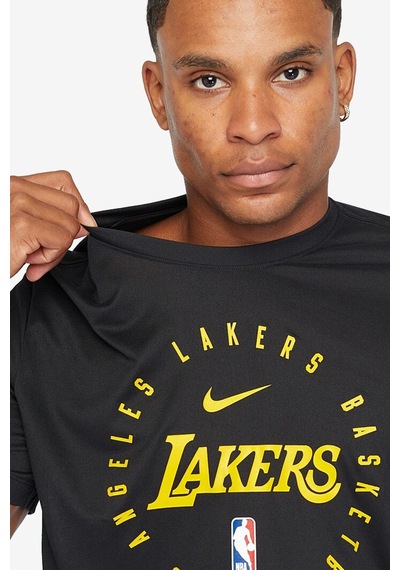 Nike Nba Los Angeles Lakers Legend Practice Tee Black Grafik Baskılı Erkek Tişört Siyah