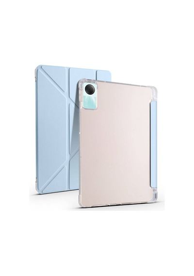 Xiaomi Redmi Pad Se Kılıf Zore Tri Folding Kalem Bölmeli Standlı Kılıf Kapaklı Kılıf