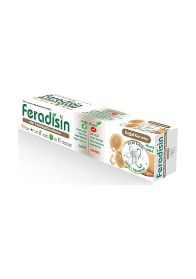 Feradisin Misvak Etkisi Doğal Koruma Bitki Özlü Diş Macunu 75 ML