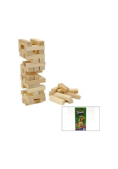 Ahşap Denge Oyunu 54 Parça Jenga